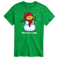Garfield - Imajte ledeni dan - Muška grafička majica kratkih rukava