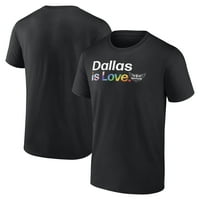 Muška fanatika brendirana Black Dallas Wings City Pride majica