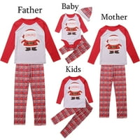 Božićne odjeće Porodica podudaranje odraslih djeca božićne pidžame Xmas noćne haljine pidžame setovi