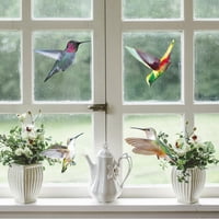 Prozor protiv sudara Clatings naljepnica za uzbunu Bird set za hummingbirds