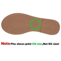 DMQupv sandale za žene casual ljetni klinovi elastične veličine cipele s niskim velikim ravnim ženskim