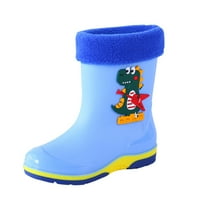 Unisex-Child Kišom pamučne vodootporne princeze Cipele crtane vodootporne cipele za kišu za djecu