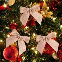 Božićni ukrasi Božićni lukovi razni stilovi lukovi Tkanini Božićno drvsko drvsko stablo Garland Pribor