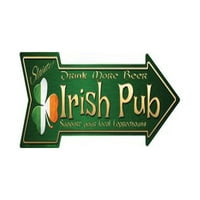 Smart plavuša 5 17 zeleni irski pub Novost metala arrow
