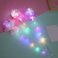 Light-up Magic Ball Wand Glow Stick Witch Wizard LED magični štapići Rave igračka za rođendane Princess
