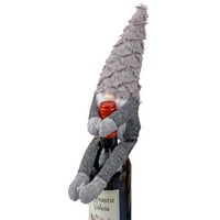 Fnochy Cleariance Božićni ukrasi bezlična mačka lutka boca vina postavljena božićne ukrase