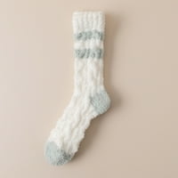 Simu Ženske čarape Žene zimske čarape Jesen i zima Srednja cijev čarape Coral zadebljane tople čarape