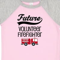 Inktastični volonterski vatrogasac Budući poklon za posao dječak ili dječji dječji dječji bod