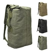 Fogcroll modni muškarci veliki kapacitet platnene sportske torbe na otvorenom putni penjanje ruksakom