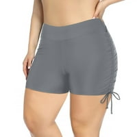 B91XZ Ženske kratke hlače kupaće kostime Women Plus size Solid & Print Visina struka Brazilskog bikini