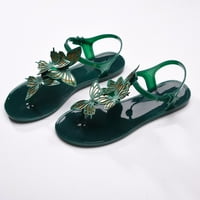 Eczipvz platforme sandale sandale za žene ravne sandale Ljetne gležnjače sandale sandale na plaži na