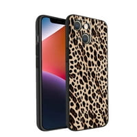 Leopard-telefonska futrola za iPhone za žene Muška Pokloni, Mekani silikonski stil Otporan na udarce