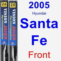 Hyundai Santa Fe Wiper set set set - Vision Saver