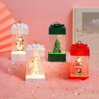 Izvrsna božićna svjetlost romantična plastična baterija koja se bavi lampica za rođendan swirling blistala