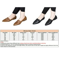 Lacyhop ženske visoke potpetice Blokirane pumpe napetane cipele na prstiju casual modni uredski lagani klizanje na crnoj 7,5