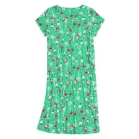 Zando Womens Nighthowns StepsHirts Mekane majice Noćne haljine za odrasle ženske noćne košulje zelene