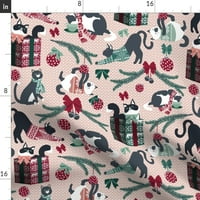 pamučni listovi, sajmovi - Sajam božićnih zimskih džempera ukrasi mačići kućni ljubimac predstavlja