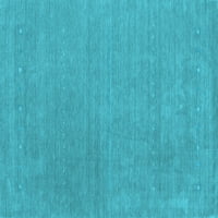 Ahgly Company Indoreni pravokutnik Sažetak svijetlo plava prostirke savremene površine, 7 '10'