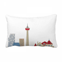 Kanada Landmark i gradska TV jastuk Jastuk Lumbalni umetak Cushion Cover Dekoracija kuće