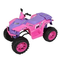 Dječja vožnja ATV-a Četiri Wheeler automobila 12V Motocikl na bateriji uz muziku za do godine, ružičasta