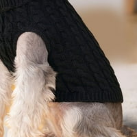 Džemper za kućne ljubimce Dizajn kućnih ljubimaca udobne pse mačke zimski džemper prsluk ljubimac modna