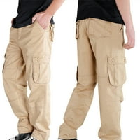 Muške dukseve Stretch elastični struk višestruki džepovi Sportske hlače Hip-hop Dizajn Sportska fitness