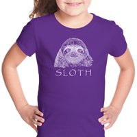 Majica umjetničke umjetničke djevojke - Sloth