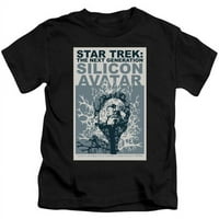 Trevco Star Trek & TNG Sezona Epizoda kratkih rukava maloljetni pamučni 18- majica, crna - mala - 4