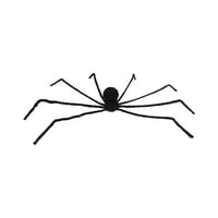 Halloween Spider Motion Voice aktiviran, vanjski ukrasi za Halloween zastrašujući pauk lažni dlakavi