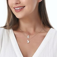 Wefuesd Žene modne ogrlice za žene prijateljstvo ogrlica prijateljsku ogrlice pokloni za djevojke Prijatelji