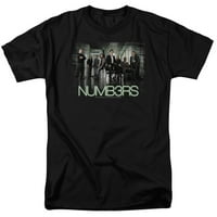 Numb3rs - Brojevi Cast - majica kratkih rukava - XX-velika