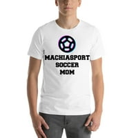 Tri ikona Machiasport Soccer Mama kratkih rukava pamučna majica po nedefiniranim poklonima