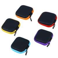 HEMOTON ASORUTED Color Mini Eva slušalice za skladištenje Bo Case Portable Travel Case Slušalice Slušalice za slušalice USB torbe
