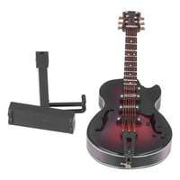 Model gitare Mini izvrsni muzički instrument Dekorativni ručni ukras za kućni uređenje ureda, igračka