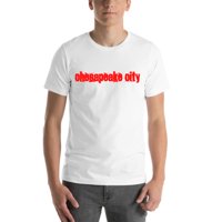 Nedefinirani pokloni XL Chesapeake City Cali Stil Stil Short Pamučna majica