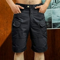 Loyisvidion muške hlače čišćenje muške kratke hlače Classic Twill opušteni fit radno odijelo borbene