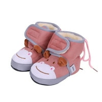 Neudnosne unise cipele za bebe atomičke čizme za bebe čizme Zimske tople cipele cipele za mlake cipele za bebe Soft Soled tople cipele Socks mjesec za bebe cipele C 4.5