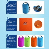 Plutajuća vodootporna suha torba, 5L 10L 20L 40L Lagana vodootporna torba savršena sušna vreća za plažu, ribolov, kajakaštvo, čamac, planinarenje, kampiranje