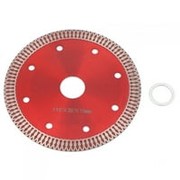 Rezni disk, Crveni sečivo četarski kotač za rezanje, 110x20x Mikrokristalno rezanje kamena za kućni ukras Keramika