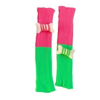 Jesen zimske boemske zadebljane vunene nogu za žene za žene tople čizme za zaštitu nogu termalnih pletenih nogu toplije