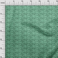 Onuone pamuk poplin more zelena tkanina cvjetna tkanina za šivanje tiskane plovidbene tkanine uz dvorište