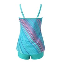 Ženski kupaći kostimi Tummy Control modni casual digitalni set Print Split Bikini kupaći kostim za kupaće