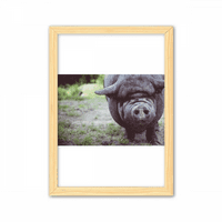 m životinjska fotografija ukrasna drvena slikanje kućni ukras Frame slike A4