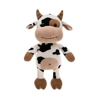 Božićna maskota krava lutka crtana krava plišana igračka
