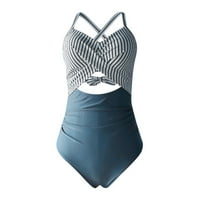 OcivieR ženski kupaći kostim iseče kupaći kostim sa pojasom s strukom prednjeg prednjeg kostimu kupaći
