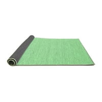Ahgly Company Indoreni pravokutnik Sažetak Smaragdno zeleni savremeni prostirke savremene površine, 7 '9 '