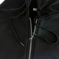 Kayotuas Grafički zatvarač up dukseve za žene predimenzionirane jakne Y2K dukserice E-Girl 90-ih pulover