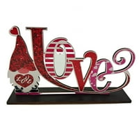 Znakovi za dekoracija zaljubljenih stola Budite minski znak Ljubav Sretan valentinovo Center decoment