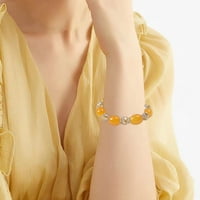 Duhgbne Fashion Cvjetna zrnca narukvica Multi boje jednostavne i svježe narukvice za slanje djevojčica