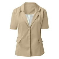 Olyvenn Trendy Blazers elegantna jakna za odijelo za ženske poslovne radne kancelarije Lagana lapela